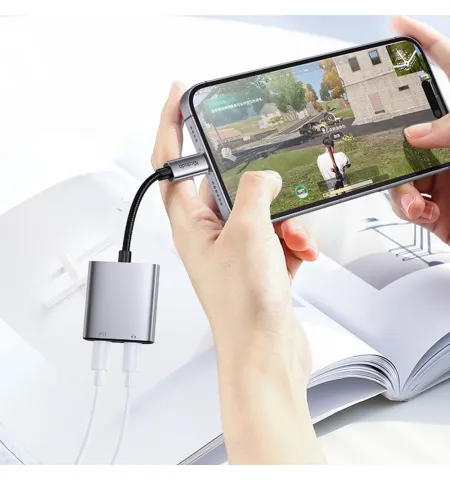 Mcdodo CA5560 Lightning To Dual Lightning Audio Adapter