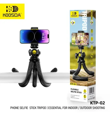 Koosda KTP 02 Deformable Selfie Stick Tripod