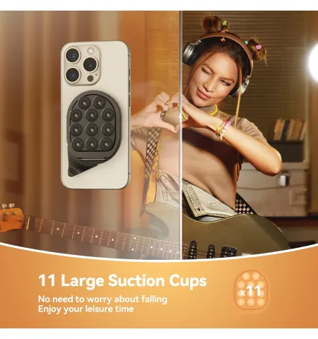 JOYROOM JR ZS418 Silicone Suction Cup Magnetic Phone Holder