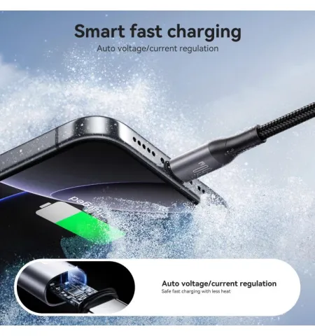 JOYROOM SA28 2 Meter 60 Watt Type-C To C Fast Charging Data Cable