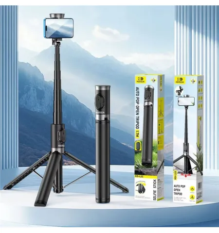 KOOSDA KS-L22 Auto Pop Open Tripod Selfie Stick