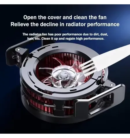 MEMO CX08 AI Semiconductor Mobile Phone Cooler Cooling Fan