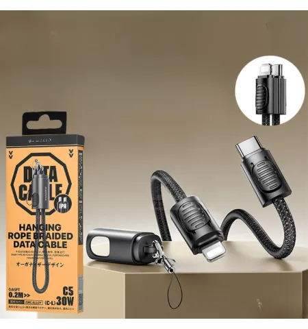 Remax C5 Type C To Lightning Charger Data Cable Keychain