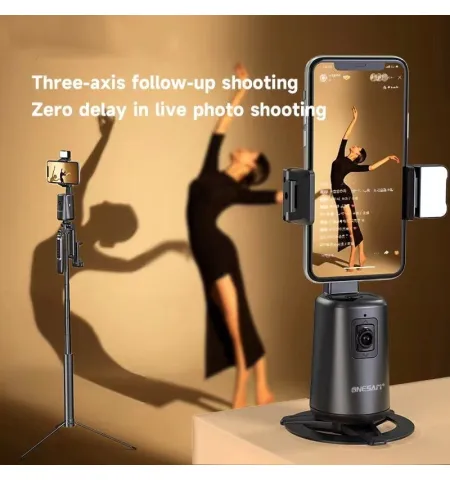 ONESAM OS-J01 360 Auto Face Tracking Selfie Tripod