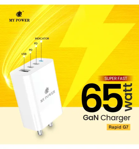 My Power Rapid G7 65W GaN Charger