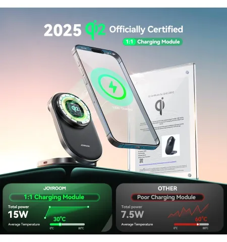 Joyroom JR W17 15W Multi-Device 3-in-1 Fast Wireless Charging Station