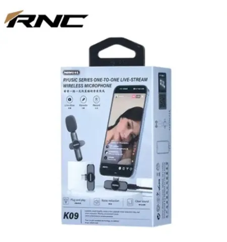 Remax K09 Ryusic Series Type C Live Stream Wireless Microphone