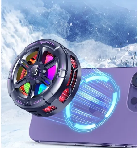 K21 Magnetic Radiator Icing Semiconductor Back Clip On Mobile Cooler