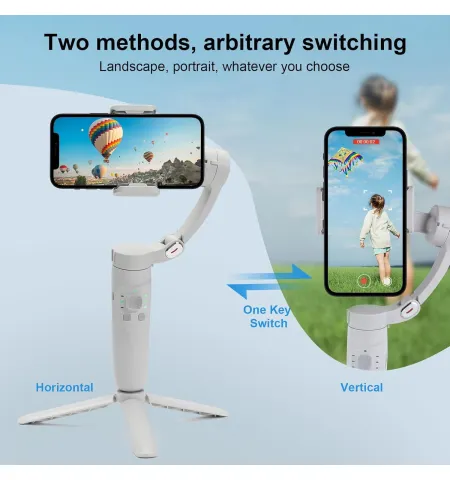 M1 Foldable 3 Axis Gimbal Stabilizer