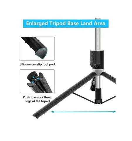 NEEPHO P170s 1.7 Meter Height Selfie Stick Tripod With Led Light