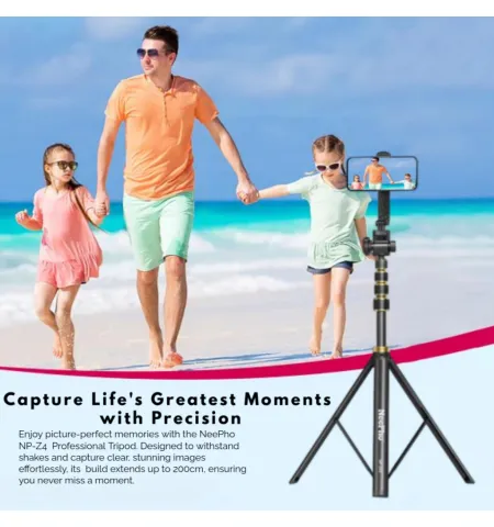 NeePho NP Z4 Professional Video Light Stand Studio Lighting Equipment Adjustable Height Video Light