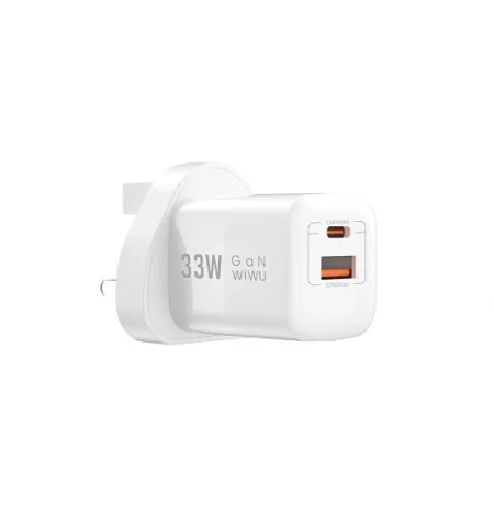 Wiwu RY U33 33W GaN PD+QC Fast Charger