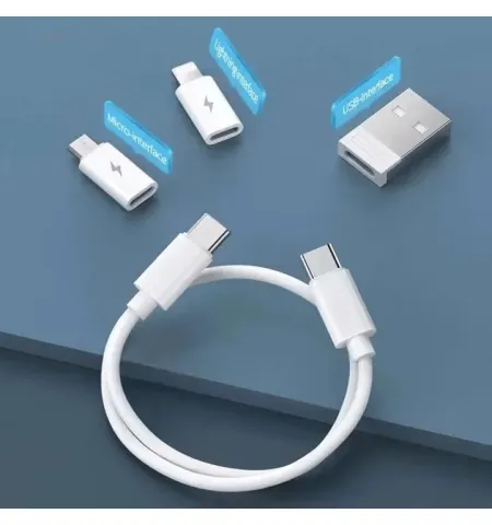 YESPLUS YS844 66W Super Fast Charging USB Cable All In-One Multifunction Storage Box Travel Kit