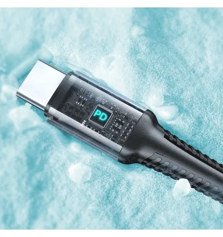 Bwoo X288C-L 3 Meter USB‑C To Lightning Fast Charging Cable PD 27W Nylon Braided