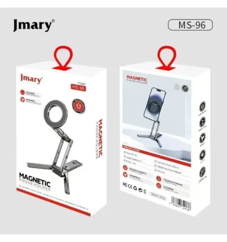 JMARY MS96 Magnetic Mini Tripod & MagSafe Phone Stand