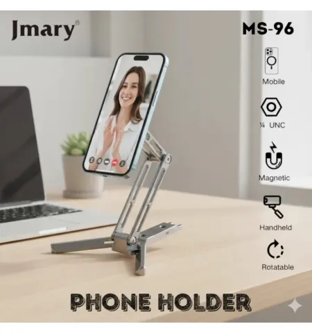 JMARY MS96 Magnetic Mini Tripod & MagSafe Phone Stand