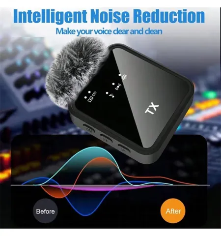 F15-2 2 In 1 Type C + iP Wireless Microphone