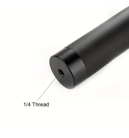 Aluminum Alloy Telescopic Extension Pole 1/4″ Universal Selfie Stick For Gimbals & Action Cameras