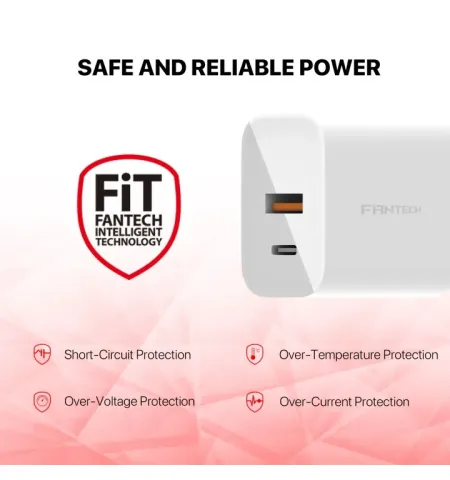Fantech CWQ201 30w Wall Charger EU