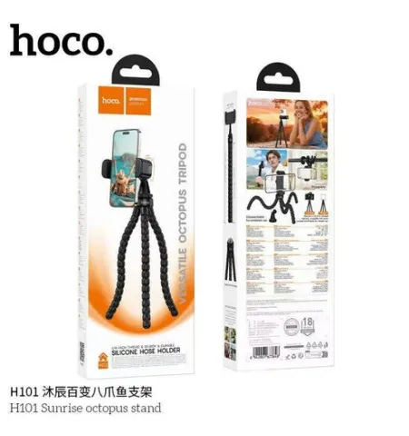 Hoco H101 Sunrise Versatile Octopus Silicone Tripod & Mobile Holder