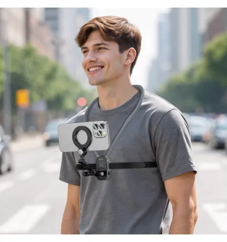 Hoco K31 Campo Magnetic Neck-Hanging Phone & Action Camera Mount