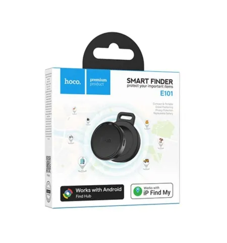 Hoco E101 Easy To Find Dual Anti-Lost Bluetooth Locator – Compatible with iOS & Android
