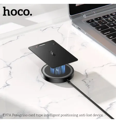 HOCO E97A Wireless Charging Smart Tracker Card For Android Google Find My Device Compatible