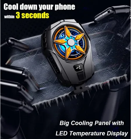 SL09 Semiconductor Mobile Phone Cooler With LED Temperature Display