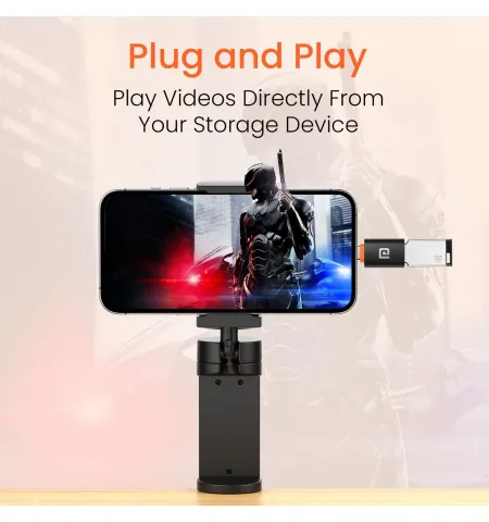 Portronics Bridge Y USB 3.0 to Type-C OTG Adapter