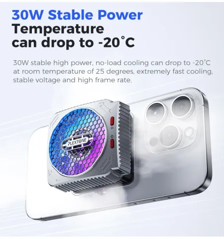 PLEXTONE MX2 30 Watt Tablet Pad Mobile Cooler Magnetic Semiconductor Cooling