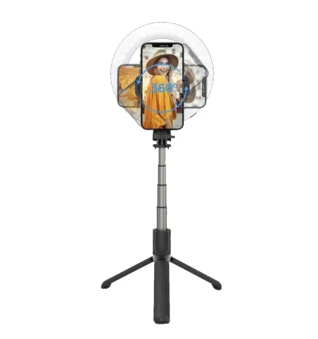 NeePho NP L14 10-Inch Ring Light With Tripod & Bluetooth Remote