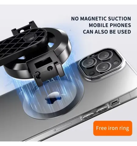 P135 Magnetic Selfie Stick MagSafe Tripod 4.5 Feet With Detachable Remote