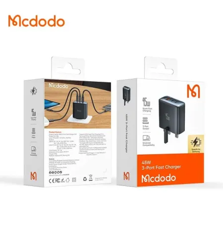 Mcdodo CH 483 45W 3 Port Fast Charger Dock