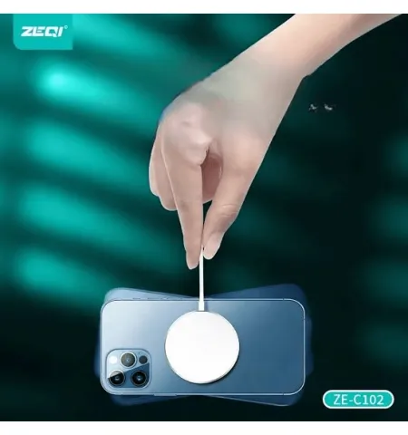 ZEQI C102 15W MagSafe Magnetic Wireless Fast Charger