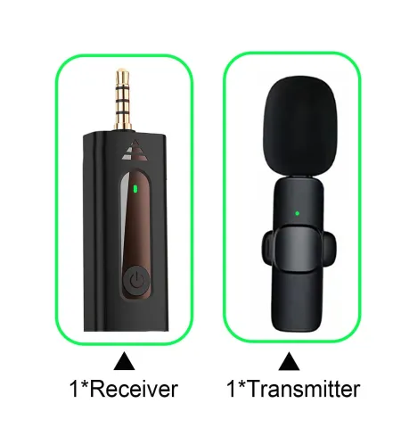 K35 3.5mm Wireless Omnidirectional Microphone Mic Plug And Play