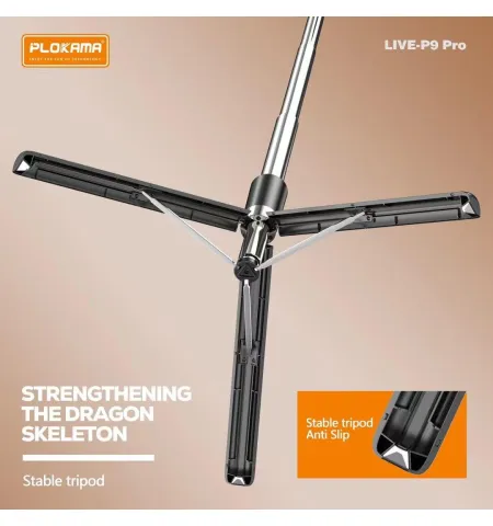 Plokama Live P9 Pro Live Broadcast Tripod Stand