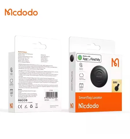 MCDODO AT 720 MFi Certified Smart Tag Bluetooth Tracker