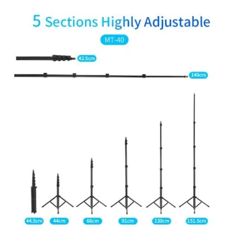 Jmary MT40 2 In 1 Monopod Selfie Stick Tripod