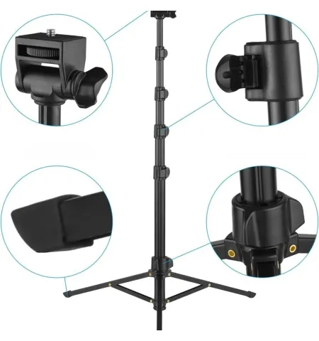 Neepho NP 588 61 Inch Heavy Duty Aluminum Extendable Tripod