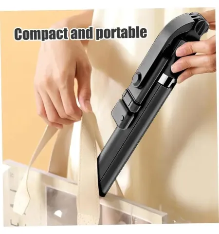 R1S L Selfie Stick Mini LED Fill Light Multifunction Tripod Selfie Stick