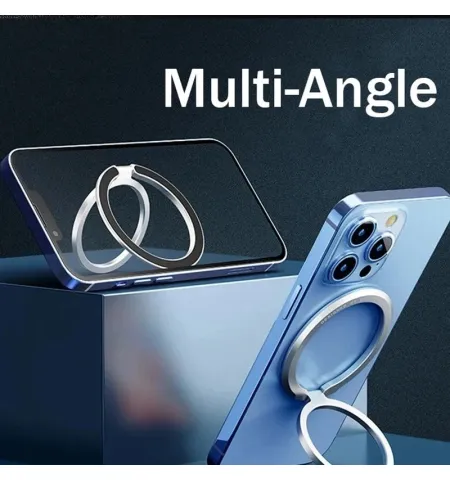 Magnetic Phone Ring Holder for MagSafe Adjustable Finger Ring Stand