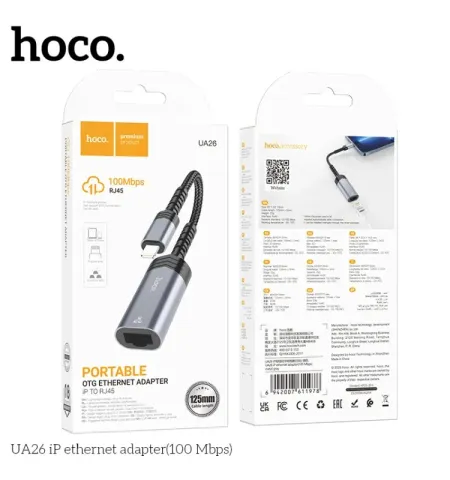 Hoco UA26 IP Ethernet Adapter (100 Mbps)