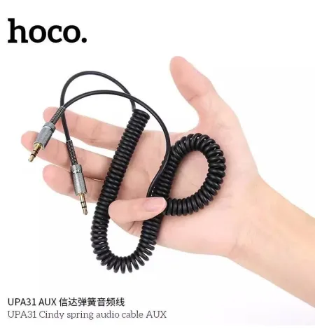 Hoco UPA31 Spring Audio Aux Cable