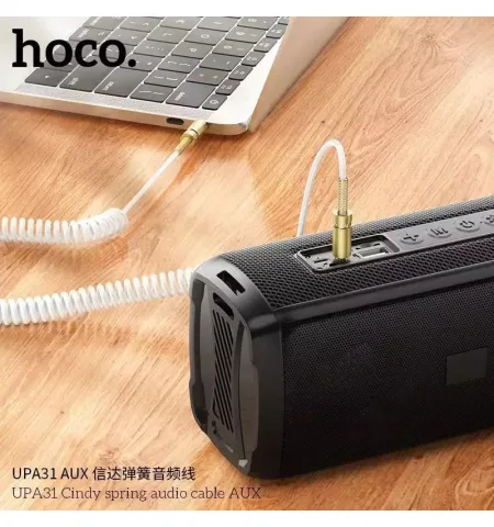 Hoco UPA31 Spring Audio Aux Cable