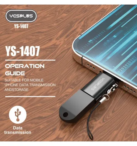 Yesplus YS 1407 OTG Lightning Adapter For iOS Devices