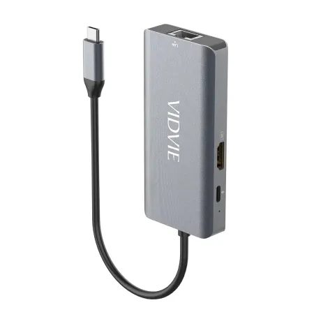 Vidvie HUB01 6 In 1 Type C To Hdmi USB Docking Station