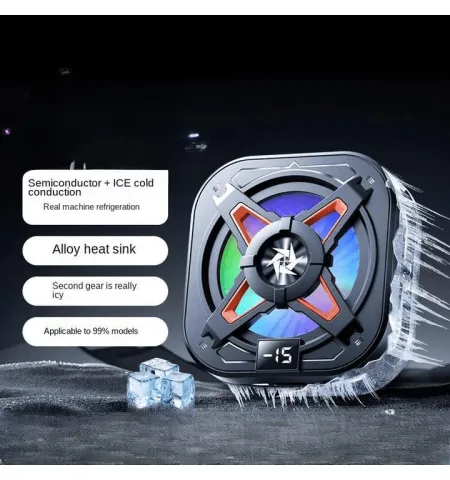 SL54 Semiconductor Mobile Phone Cooler With LED Temperature Display