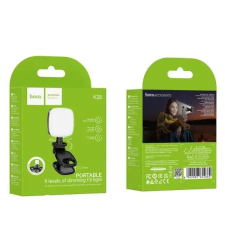 Hoco K28 Mini Fill Light Lamp For Live‑Streaming Selfie