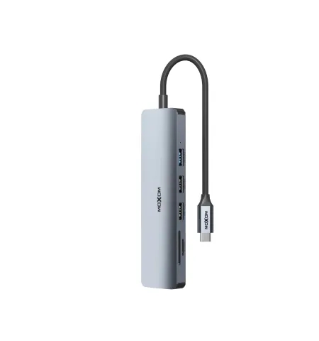 MOXOM MX-HB10 6 In 1 High Speed USB 3.0 Hub With HDMI 4K UHD Output