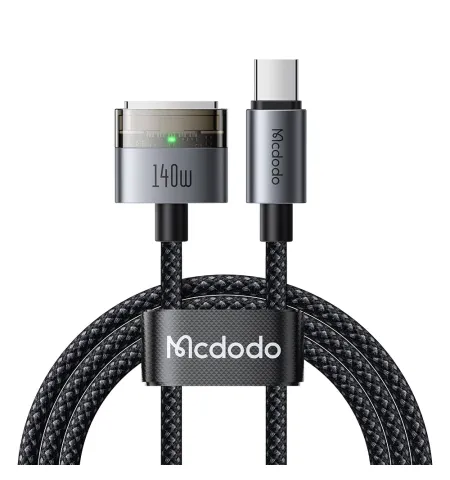 MCDODO CA 207 140W USB-C To MagSafe 3 Charging Cable 2M With LED Indicator & Nylon Braided